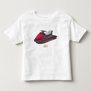 T-shirt Pour Les Tous Petits Illustration Jet ski