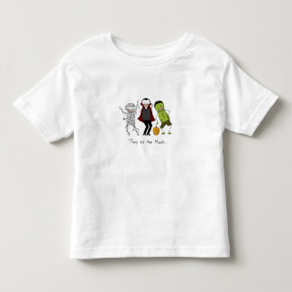 T-shirt Pour Les Tous Petits Ils ont fait la mâche - Halloween