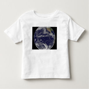 T-shirt Pour Les Tous Petits Image satellite de la Terre
