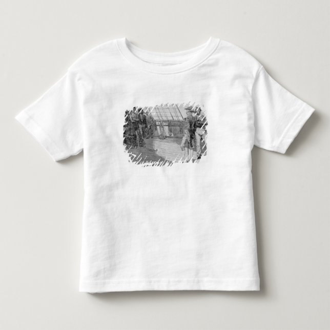 T-shirt Pour Les Tous Petits Impressment des marins américains (Devant)