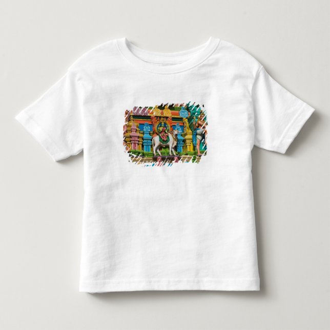 T-shirt Pour Les Tous Petits INDE, Tamil Nadu, Chennai : Kapaleeshwarar (Devant)