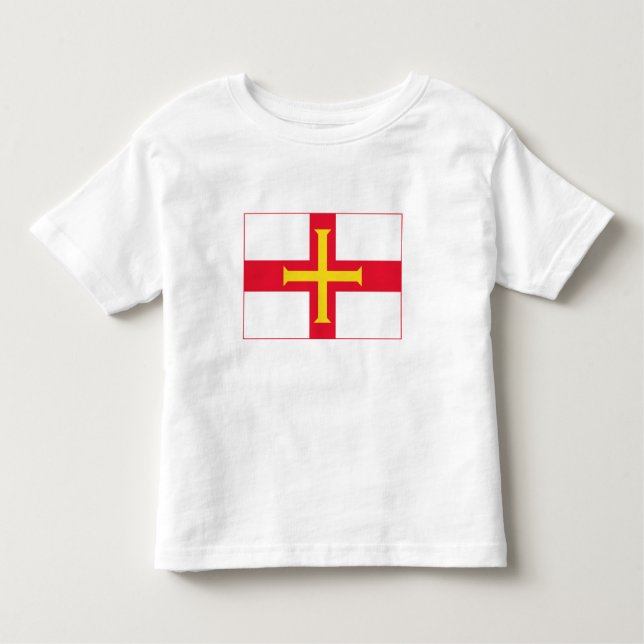 T-shirt Pour Les Tous Petits Indicateur Guernesey (Devant)