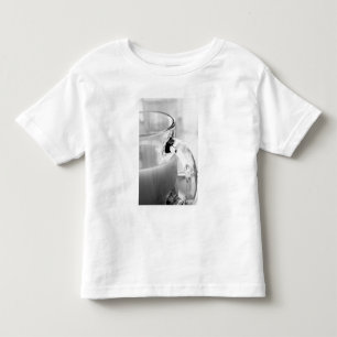 T-shirt Pour Les Tous Petits Infrarouge, Noir & Blanc, tasse, verre, café,