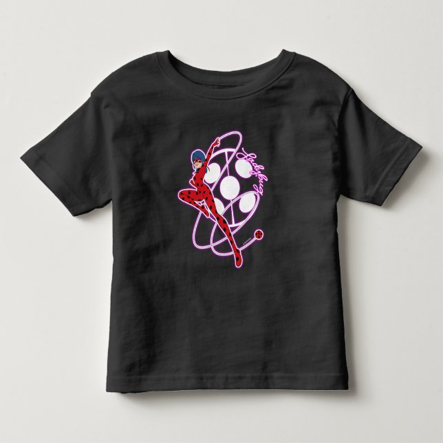 T-shirt Pour Les Tous Petits Insigne de Ladybug (Devant)