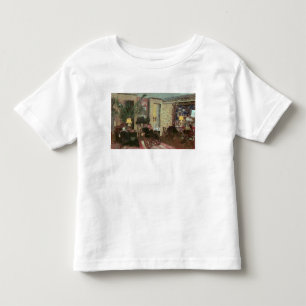 T-shirt Pour Les Tous Petits Intérieur ou, le salon avec trois lampes, 1899