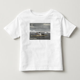 T-shirt Pour Les Tous Petits Inuit Kayak