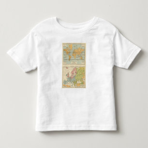 T-shirt Pour Les Tous Petits Isotherme, religions l'Europe de vents