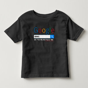 T-shirt Pour Les Tous Petits israël, tu voulais dire la Palestine research grag