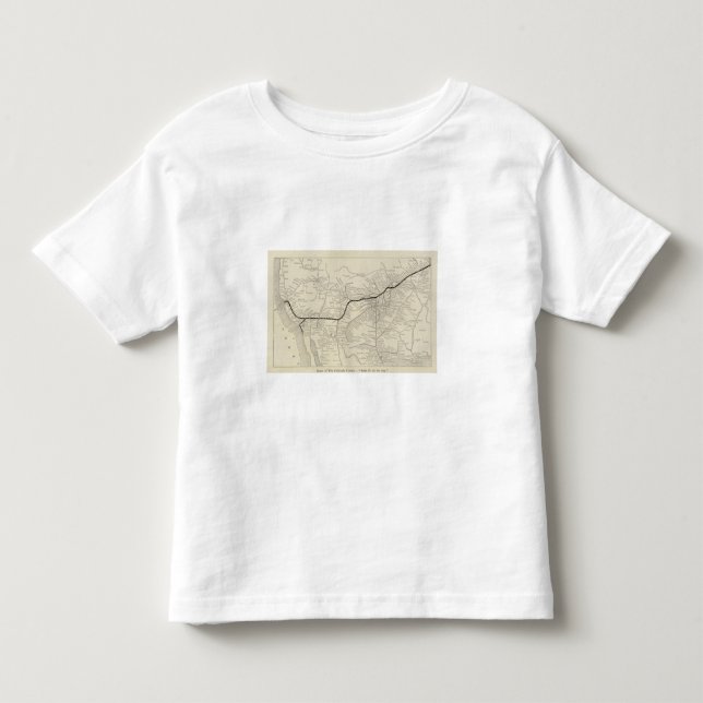 T-shirt Pour Les Tous Petits Itinéraire de California Limited (Devant)