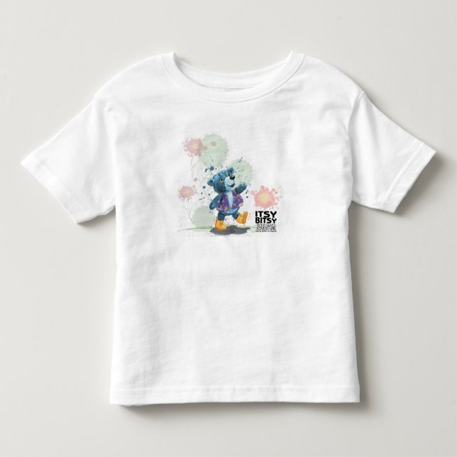 T-shirt Pour Les Tous Petits Itsy Bitsy Teddy Bear Willie (Devant)