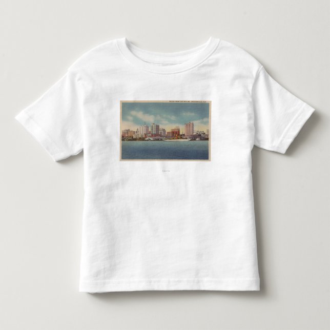 T-shirt Pour Les Tous Petits Jacksonville, FL - vue d'avant et d'horizon de (Devant)
