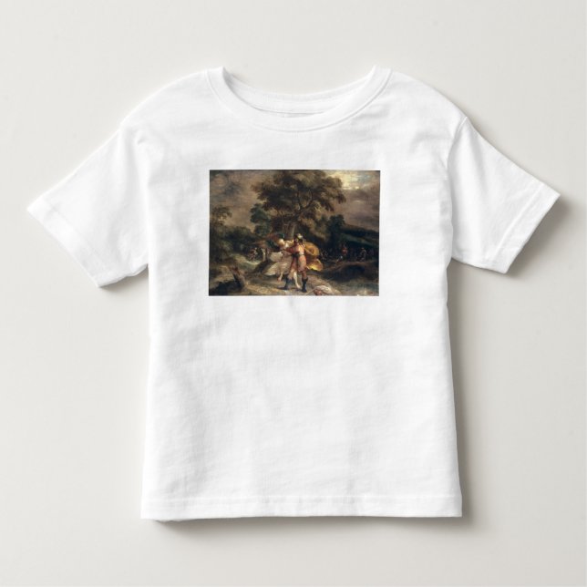 T-shirt Pour Les Tous Petits Jacob et l'ange (Devant)