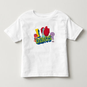 T-shirt Pour Les Tous Petits J'adore les dinos   Dino Ranch