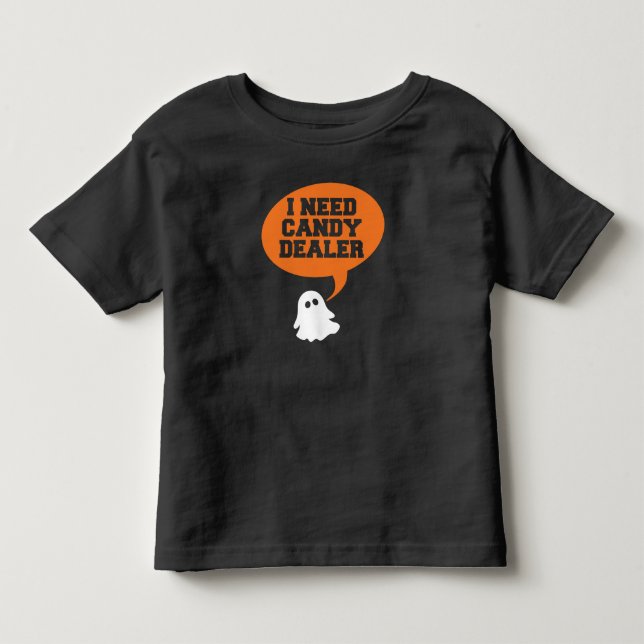T-shirt Pour Les Tous Petits J'ai besoin d'un marchand de bonbons (Devant)