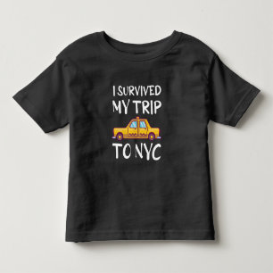 T-shirt Pour Les Tous Petits J'ai survécu à mon voyage à NYC