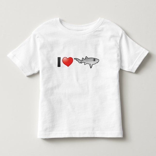 T-shirt Pour Les Tous Petits J'aime les requins infirmières (Devant)