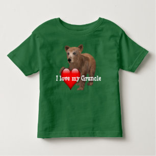 T-shirt Pour Les Tous Petits "J'aime mon Gruncle ! "