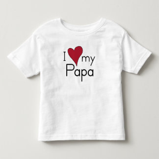 T-shirt Pour Les Tous Petits J'aime mon papa