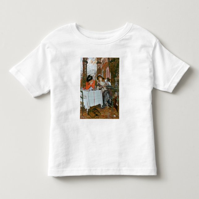 T-shirt Pour Les Tous Petits James Jacques Joseph Tissot | un déjeuner (Devant)