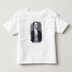 T-shirt Pour Les Tous Petits James Monroe, gravé par brun Durand (1796 de