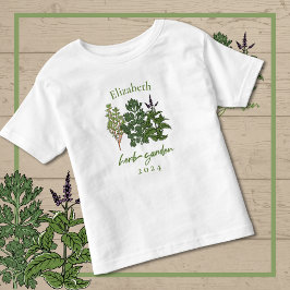 T-shirt Pour Les Tous Petits Jardin aux herbes