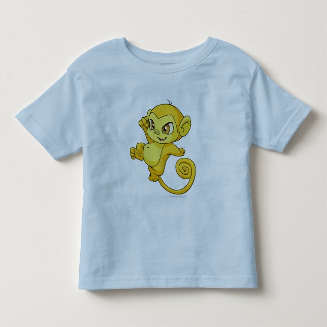 T-shirt Pour Les Tous Petits Jaune de Mynci (Devant)