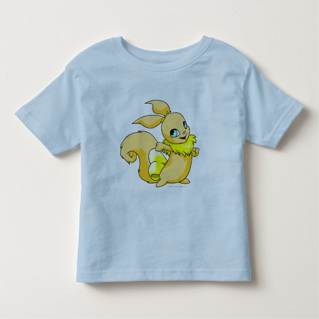 T-shirt Pour Les Tous Petits Jaune d'Usul (Devant)