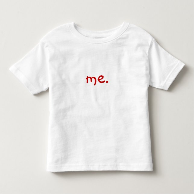 T-shirt Pour Les Tous Petits je (Devant)