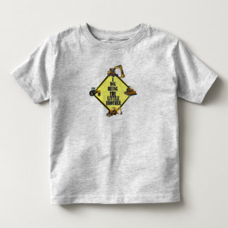 T-shirt Pour Les Tous Petits je creuse étant le petit frère