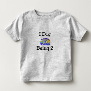 T-shirt Pour Les Tous Petits Je creuse être 2