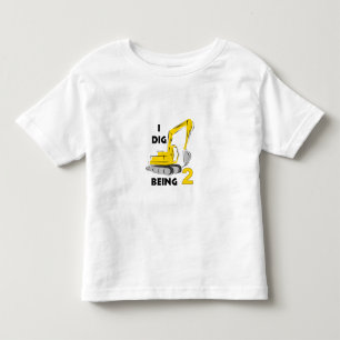 T-shirt Pour Les Tous Petits Je creuse être 2
