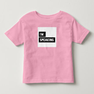 T-shirt Pour Les Tous Petits Je parle Kamala Harris