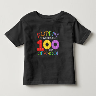 T-shirt Pour Les Tous Petits Je passe 100 jours à l'école