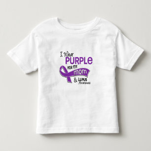 T-shirt Pour Les Tous Petits Je porte le pourpre pour mon lupus de la maman 42