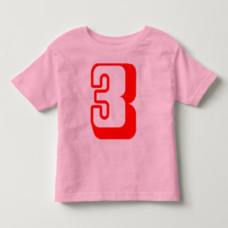 T-shirt Pour Les Tous Petits Je suis 3 années ! Tee - shirt