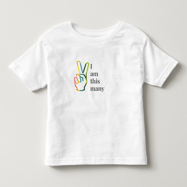 T-shirt Pour Les Tous Petits Je suis ces beaucoup (Devant)