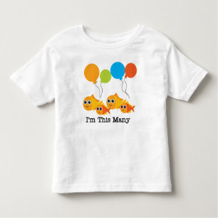 T-shirt Pour Les Tous Petits Je suis ces Beaucoup-Quatre