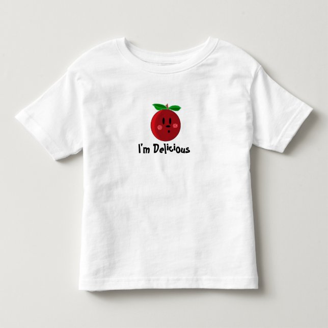 T-shirt Pour Les Tous Petits Je suis délicieux (Devant)