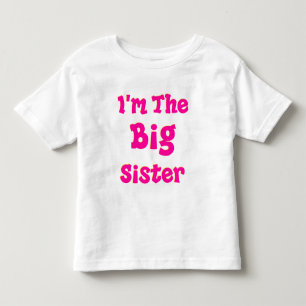 T-shirt Pour Les Tous Petits Je suis la grande soeur