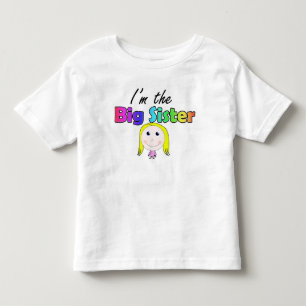 T-shirt Pour Les Tous Petits Je suis la grande soeur