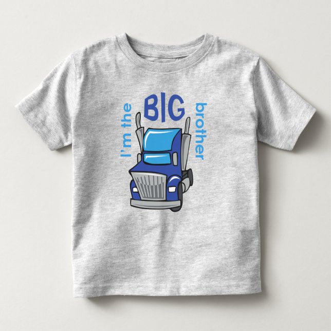T-shirt Pour Les Tous Petits Je suis le Big Brother (Devant)