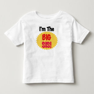 T-shirt Pour Les Tous Petits Je suis le Big Sis