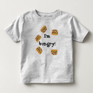 T-shirt Pour Les Tous Petits je suis tee - shirt affamé d'enfants
