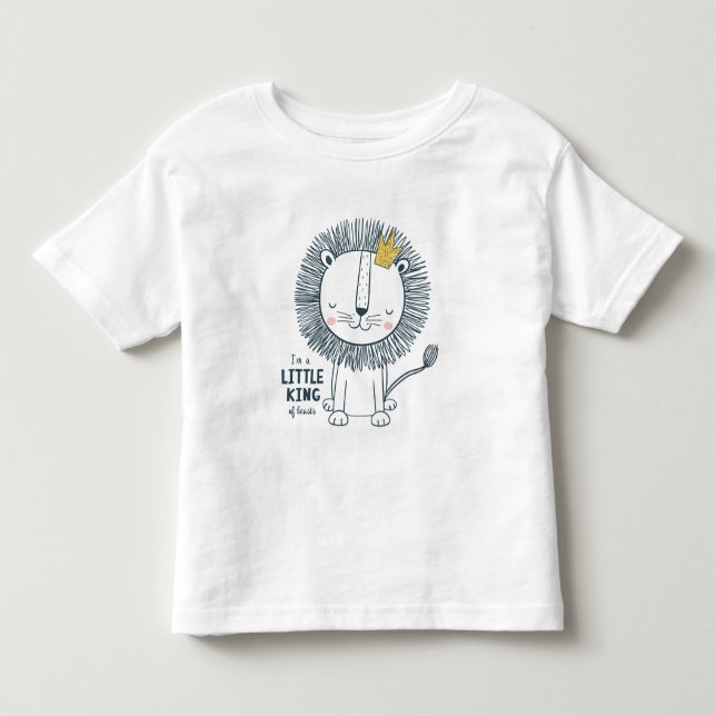 T-shirt Pour Les Tous Petits Je suis un petit roi (Devant)