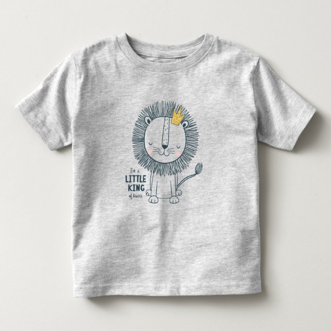 T-shirt Pour Les Tous Petits Je suis un petit roi (Devant)