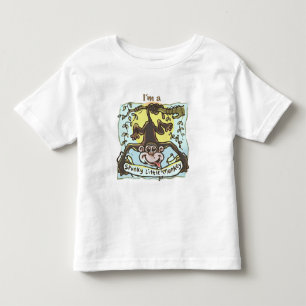 T-shirt Pour Les Tous Petits Je suis une petite chemise courageuse de singe