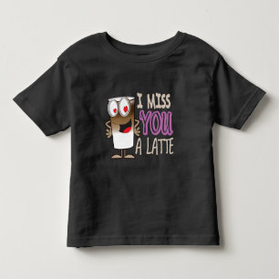 T-shirt Pour Les Tous Petits Je te manque une latte