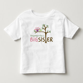 T-shirt Pour Les Tous Petits Je vais être une GRANDE SOEUR