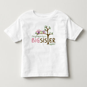 T-shirt Pour Les Tous Petits Je vais être une GRANDE SOEUR !