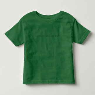 T-shirt Pour Les Tous Petits Je veux courir avec Luara Ingalls !